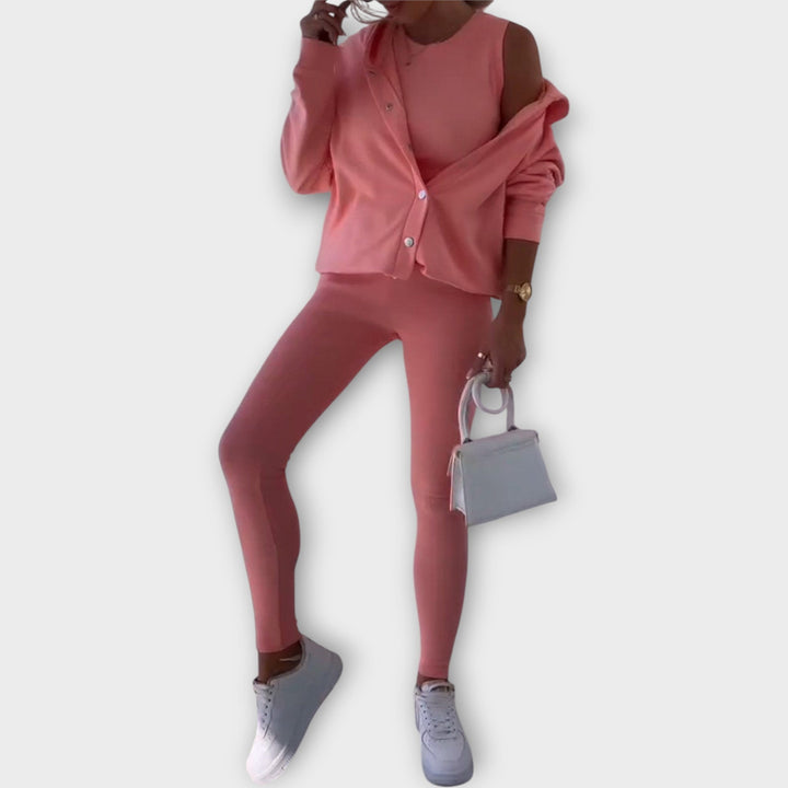 Effortless Lounge-Chic Two-Piece Set