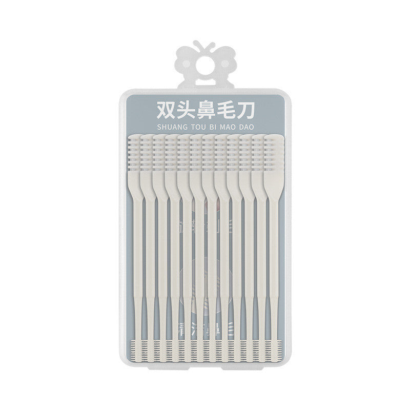 NoseBlade™ 360° Tondeuse Double Tête pour Nez et Oreilles