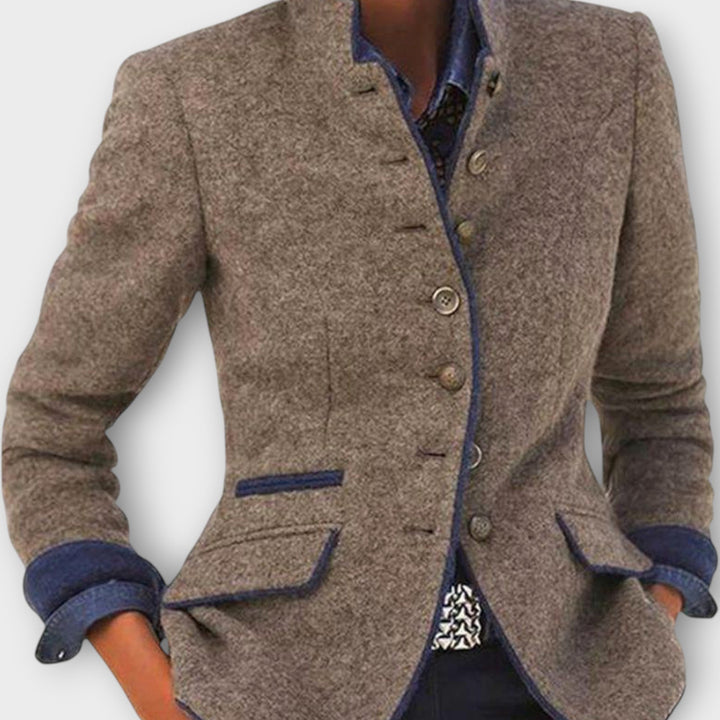 Sophia  Elegant Long Sleeve Jacket