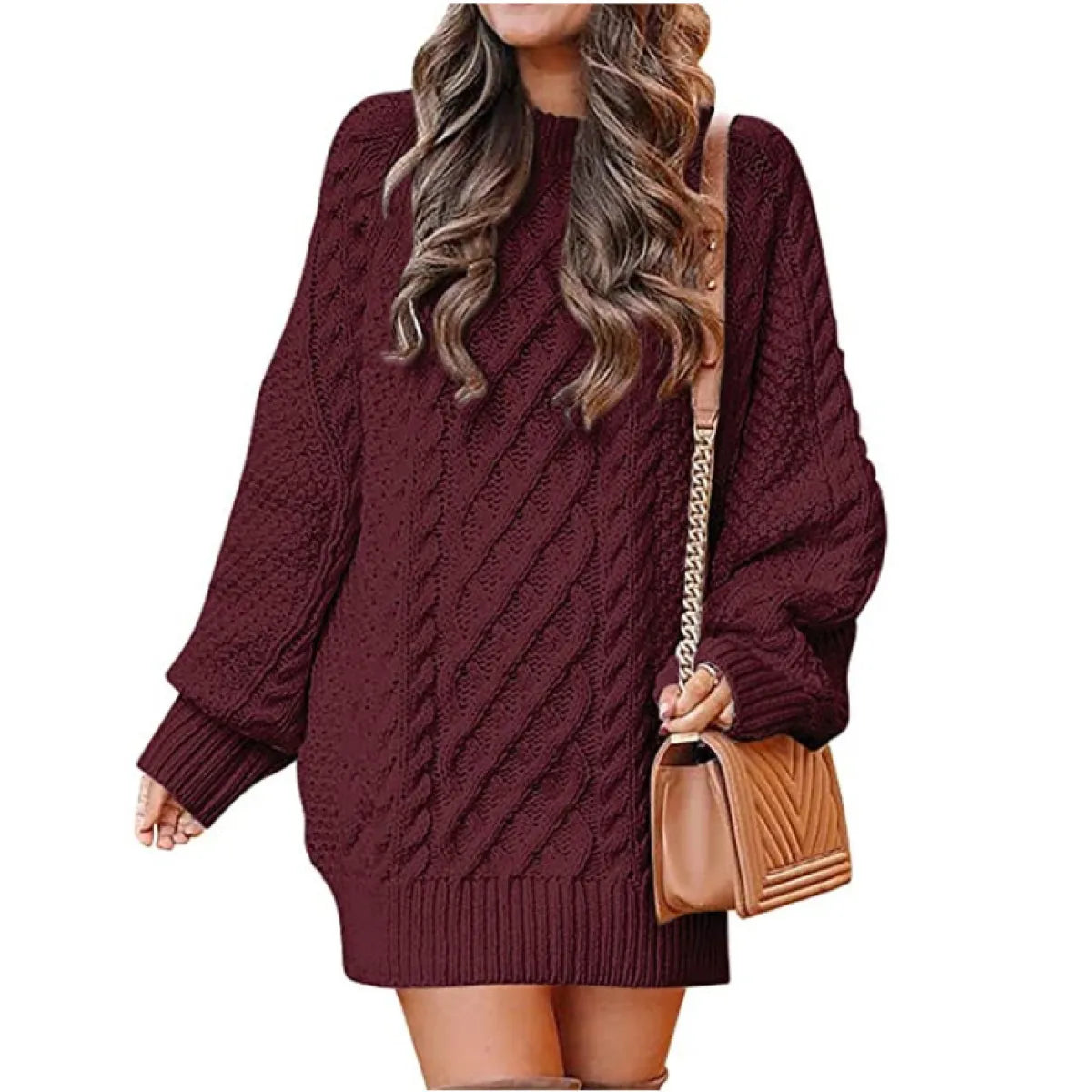 Robe Pull Longue pour Femmes TwistKnit™