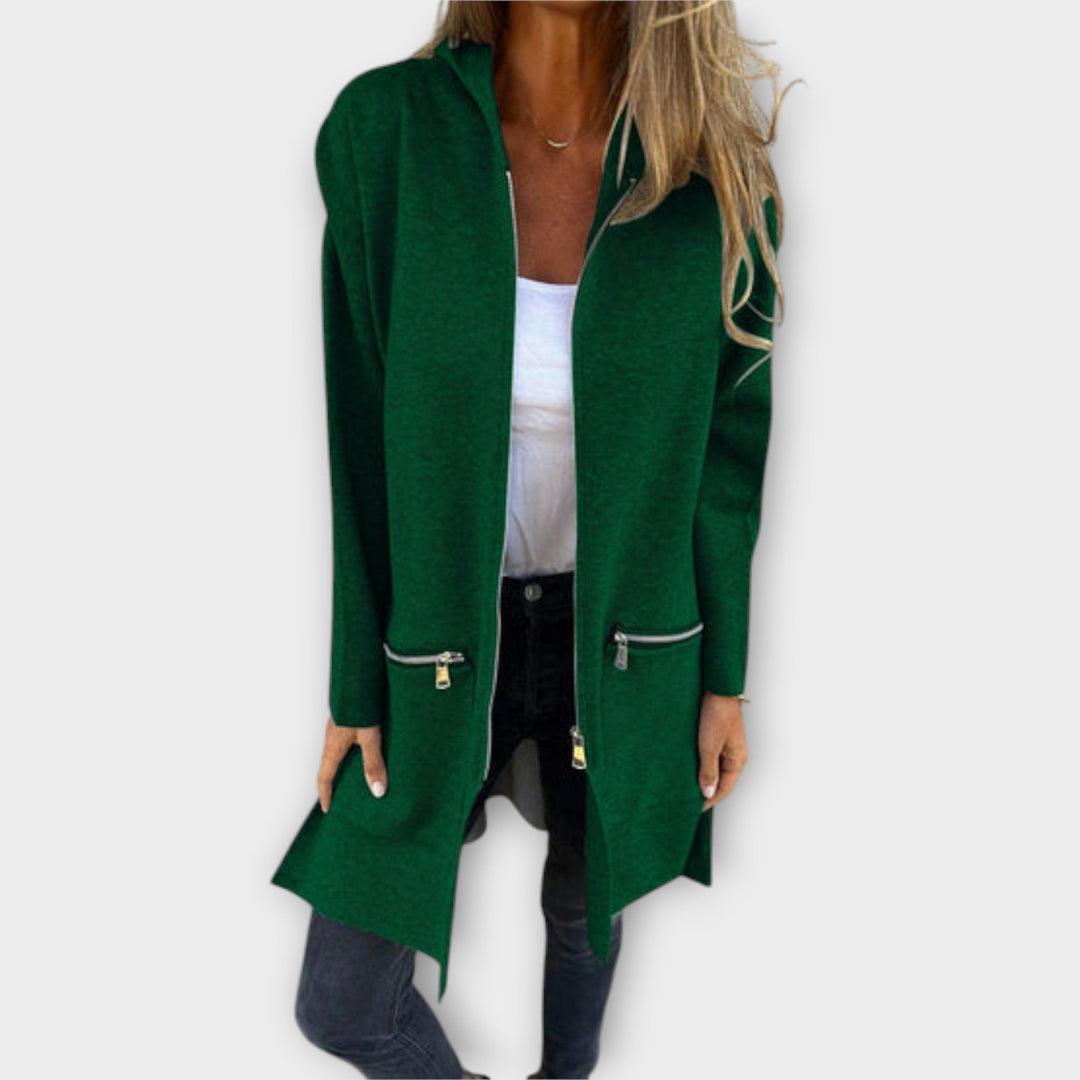 Soft Zip-Up Cardigan