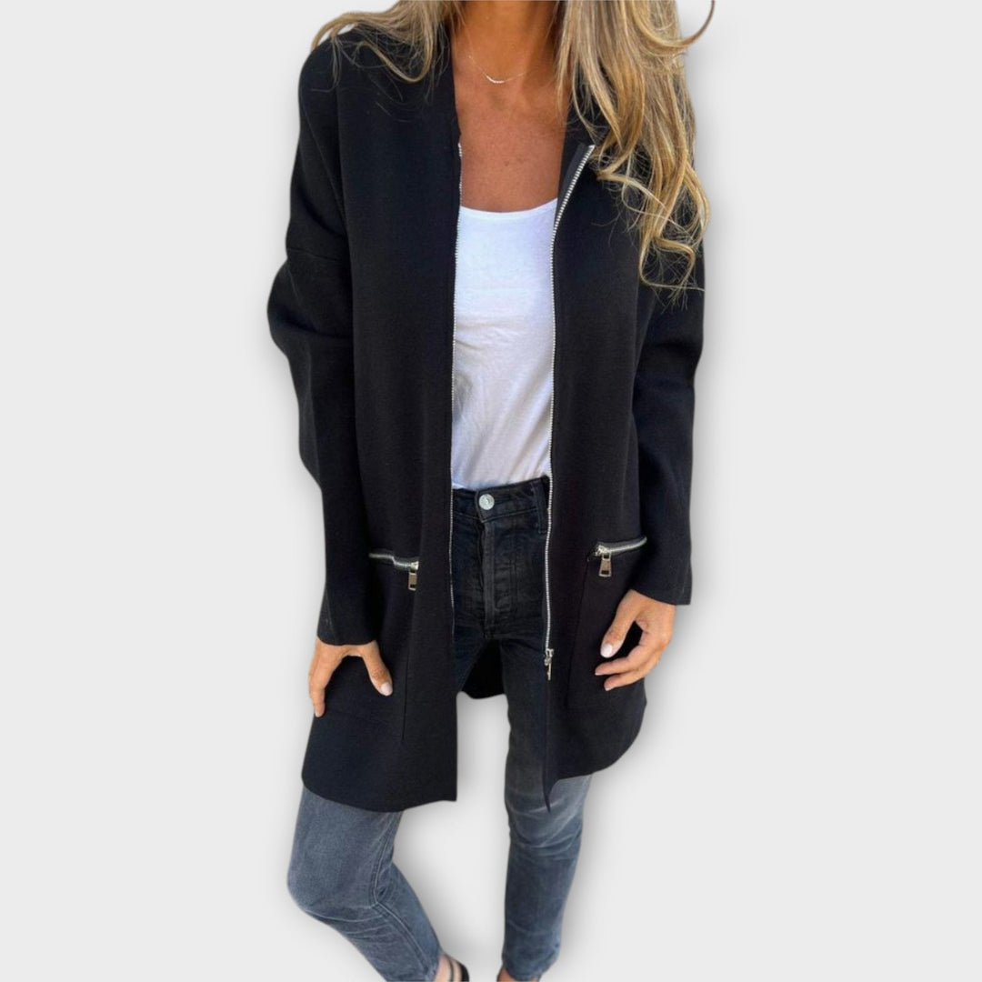 Soft Zip-Up Cardigan