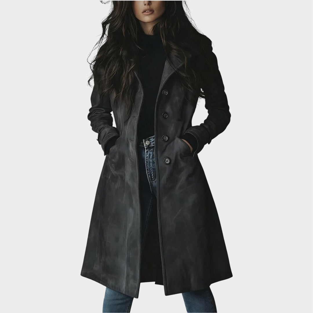 Vintage Structured Longline Coat