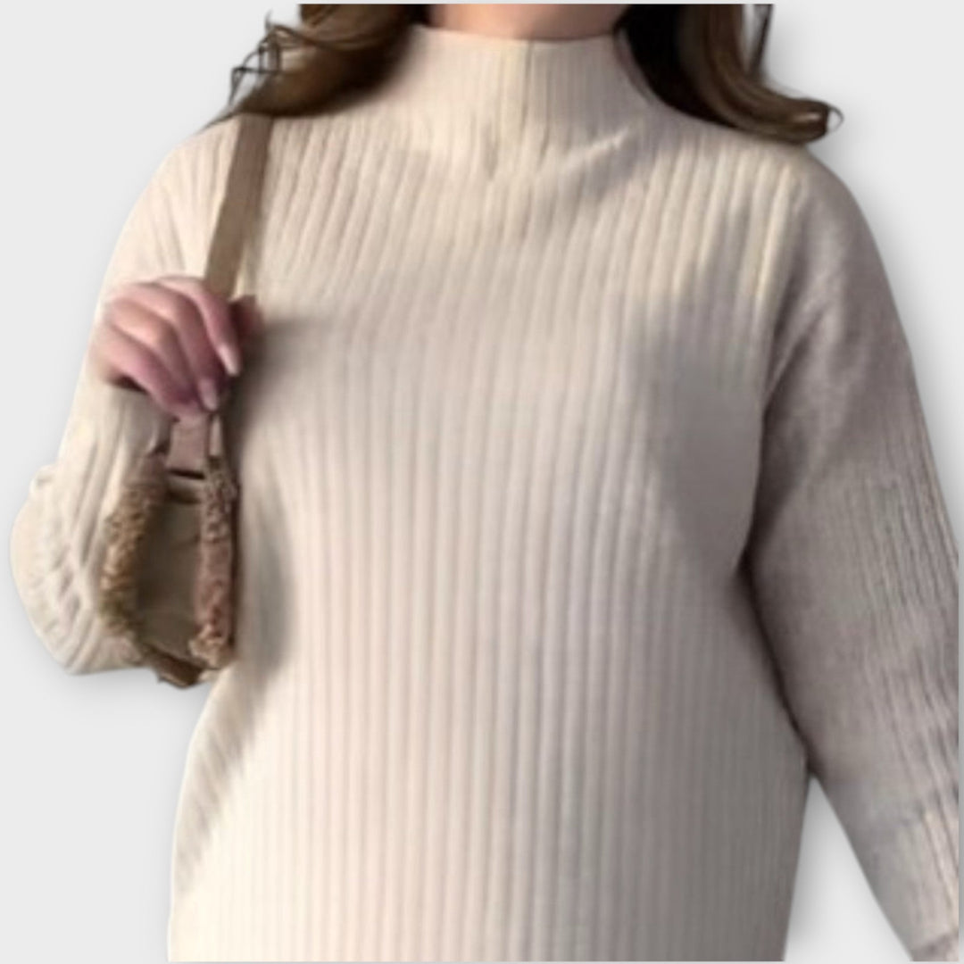 Ribbed Knit Two-Piece Set