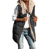 Veste sans manches en coton à capuche double face CosyHood™
