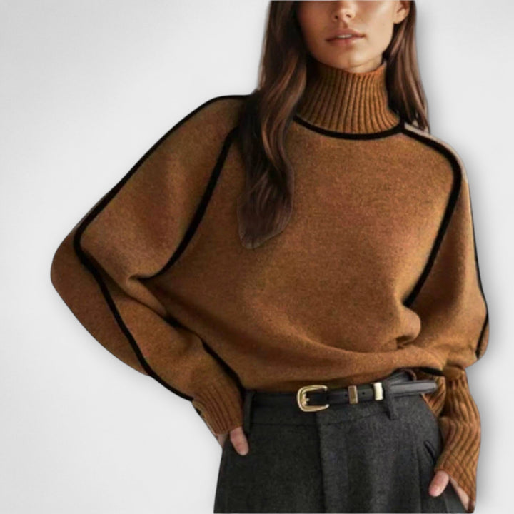 Emilie - Soft & Stylish High Neck Sweater