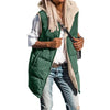 Veste sans manches en coton à capuche double face CosyHood™