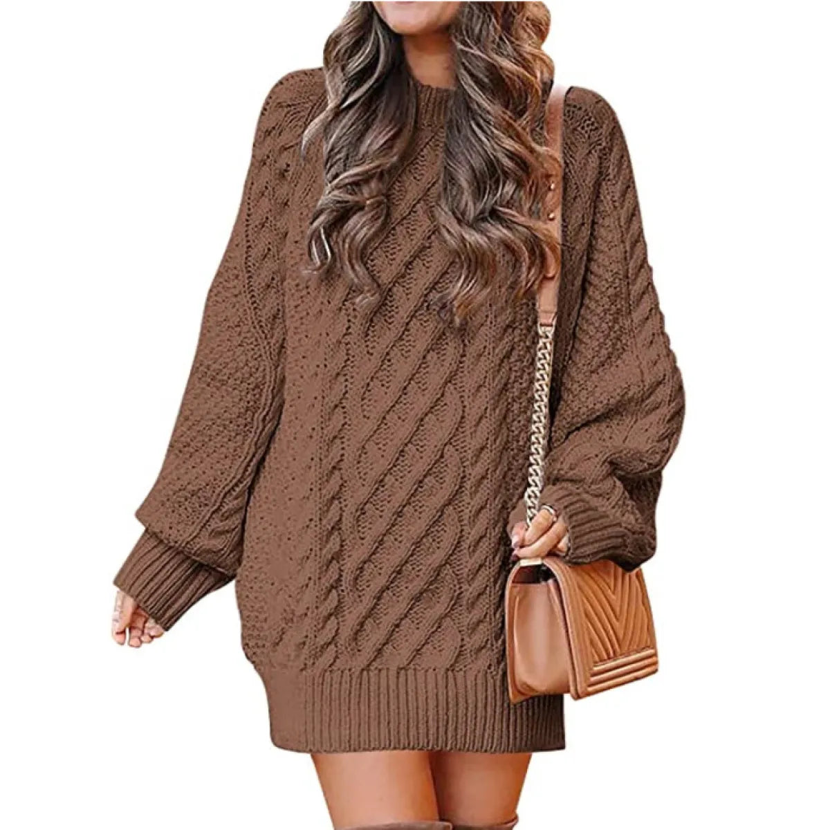 Robe Pull Longue pour Femmes TwistKnit™