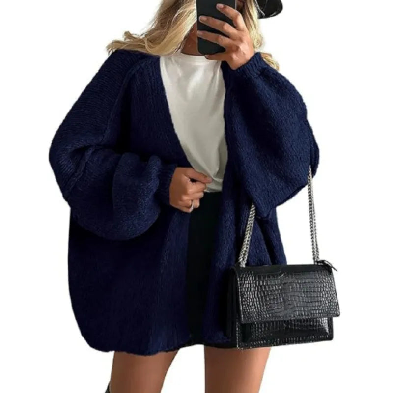 Manteau en tricot décontracté pour femmes KnitEase™
