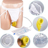 Sac de drainage urinaire en silicone pour repose-ventre et pot de chambre