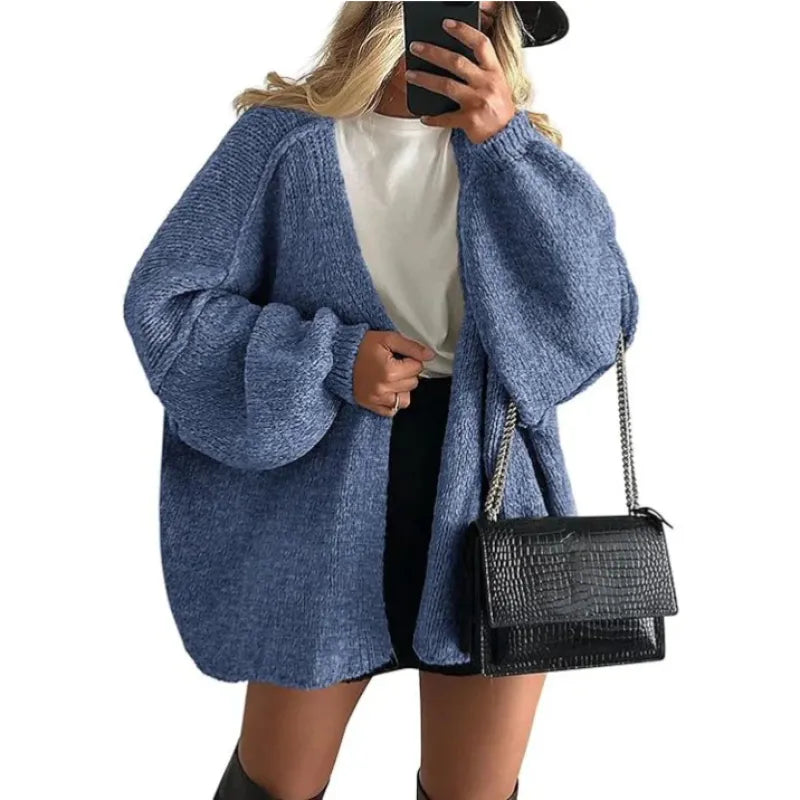 Manteau en tricot décontracté pour femmes KnitEase™