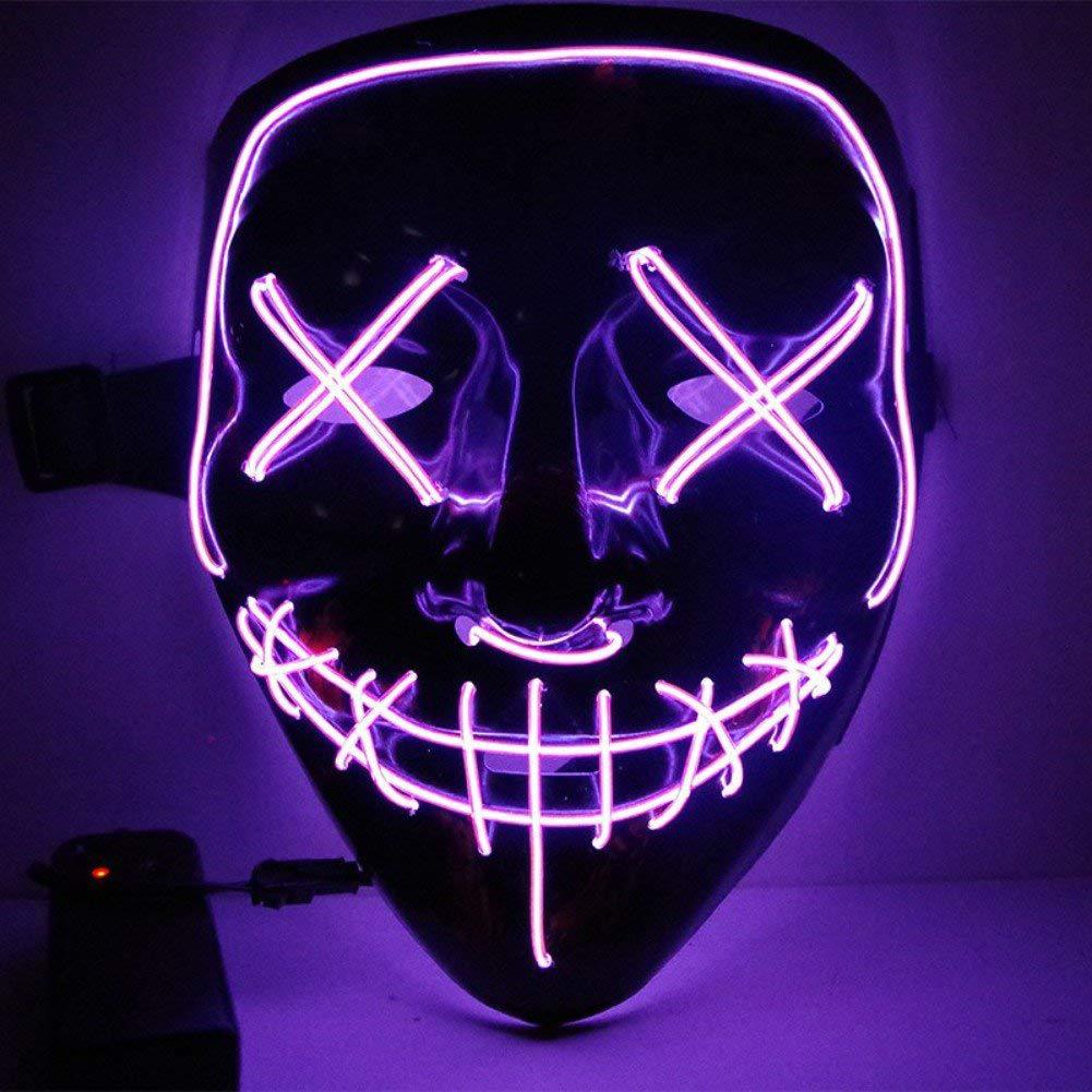 GlowGrimace | Illuminez n'importe quelle fête avec un masque LED époustouflant