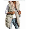 Veste sans manches en coton à capuche double face CosyHood™
