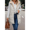 Veste sans manches en coton à capuche double face CosyHood™