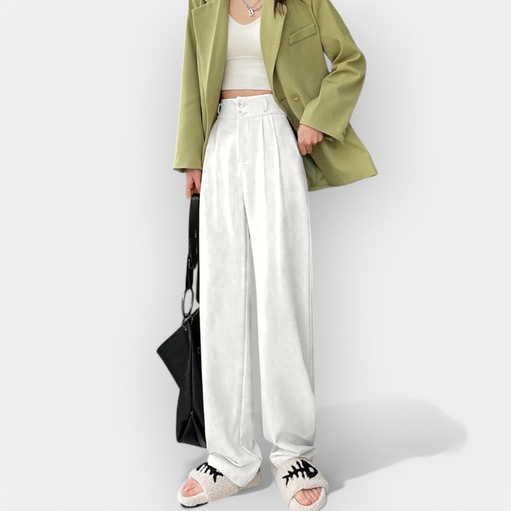 Wide Trousers in Korean Style