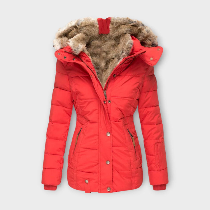 Emine - Comfortable Jacket with Fur