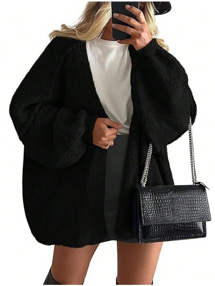 Manteau en tricot décontracté pour femmes KnitEase™