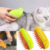 Brosse pour chat 3 en 1 à vapeur