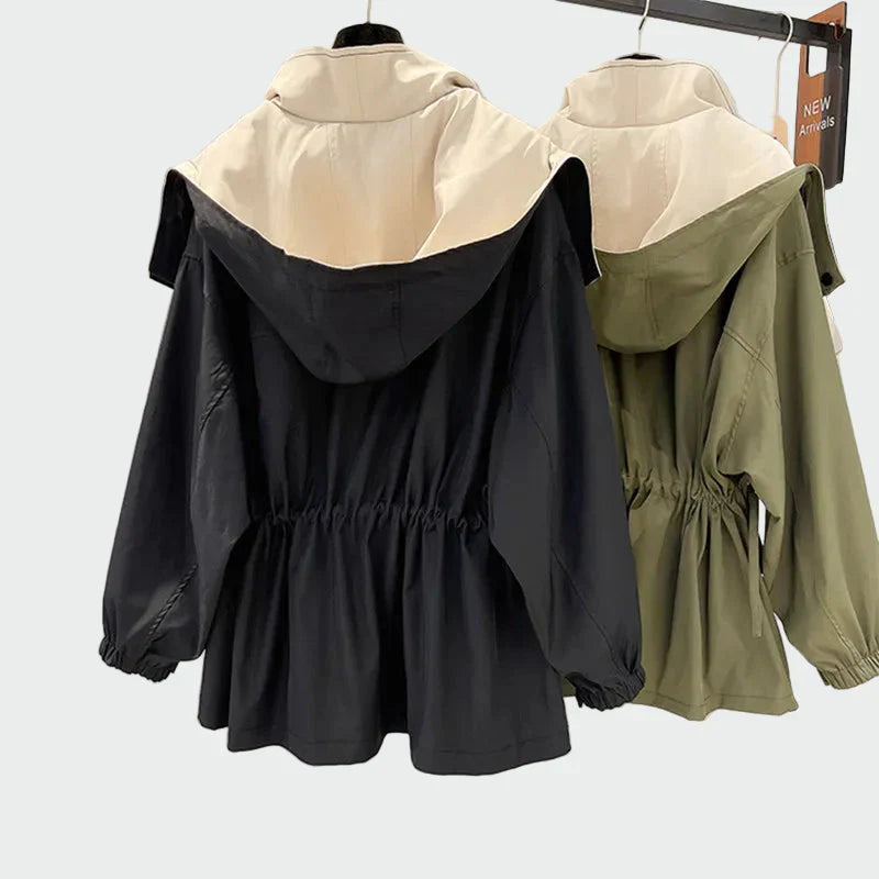 All-Weather Windproof Hooded Jacket