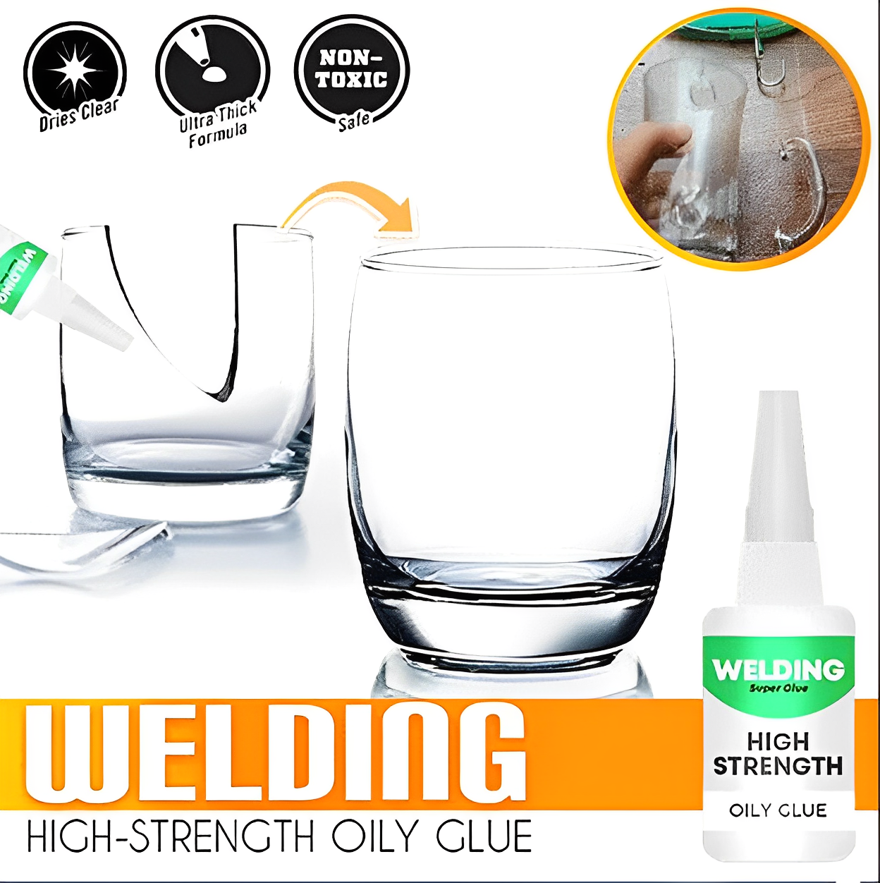 1+1 GRATUIT | EasyGlue™ Colle de soudure à haute résistance à base d'huile