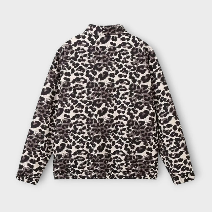 Effortless Style Relaxed-Fit Printed Jacket