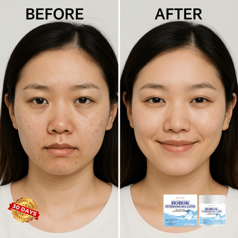 GlowRice™ Poudre Nettoyante Éclaircissante à Base d'Enzymes – Exfoliant Doux Quotidien