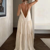 Dernier jour 50% de réduction🔥 Robe Maxi Arielle™ à décolleté en V profond