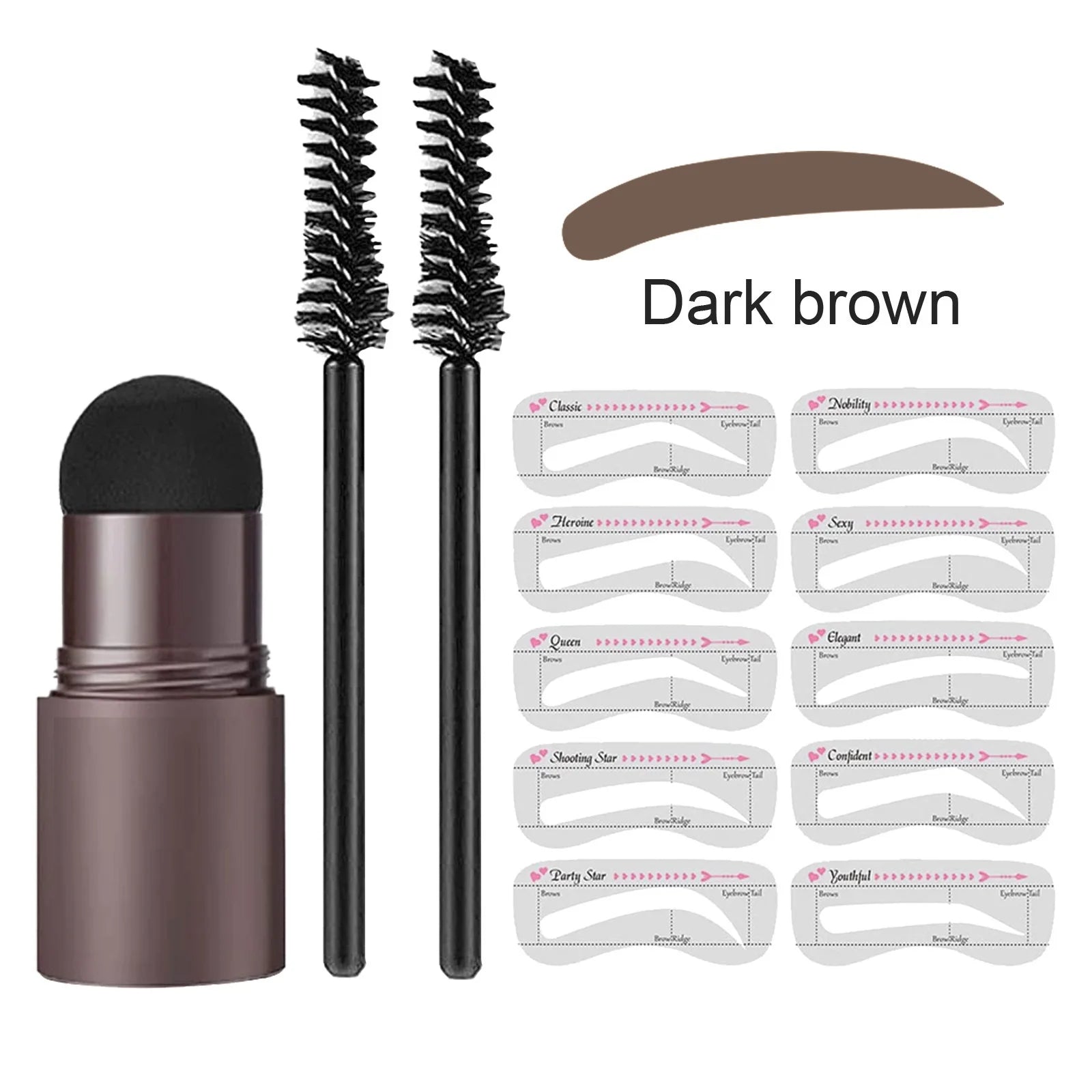 Ensemble de mise en forme pour sourcils Browbelle Stamp