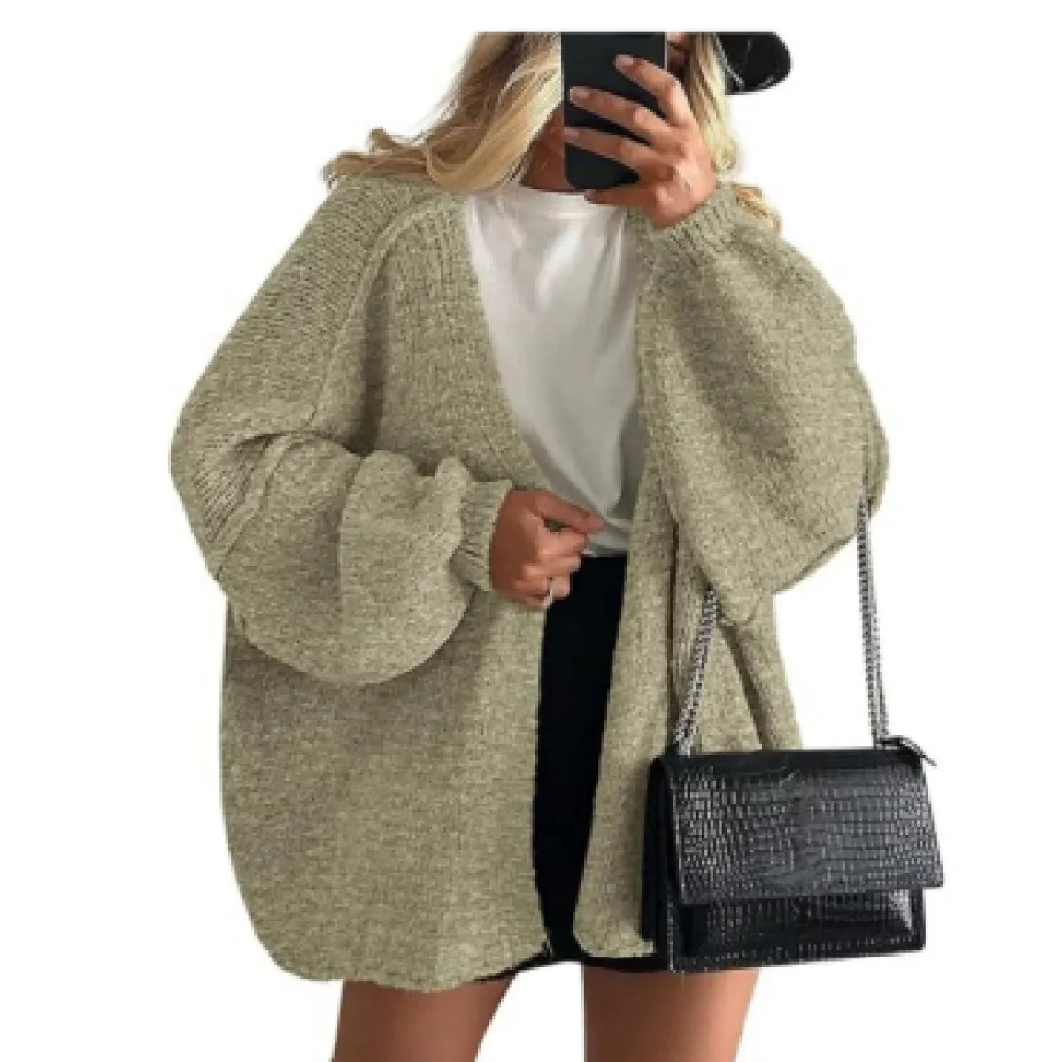 Manteau en tricot décontracté pour femmes KnitEase™