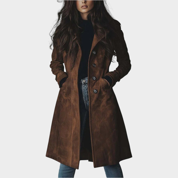 Vintage Structured Longline Coat