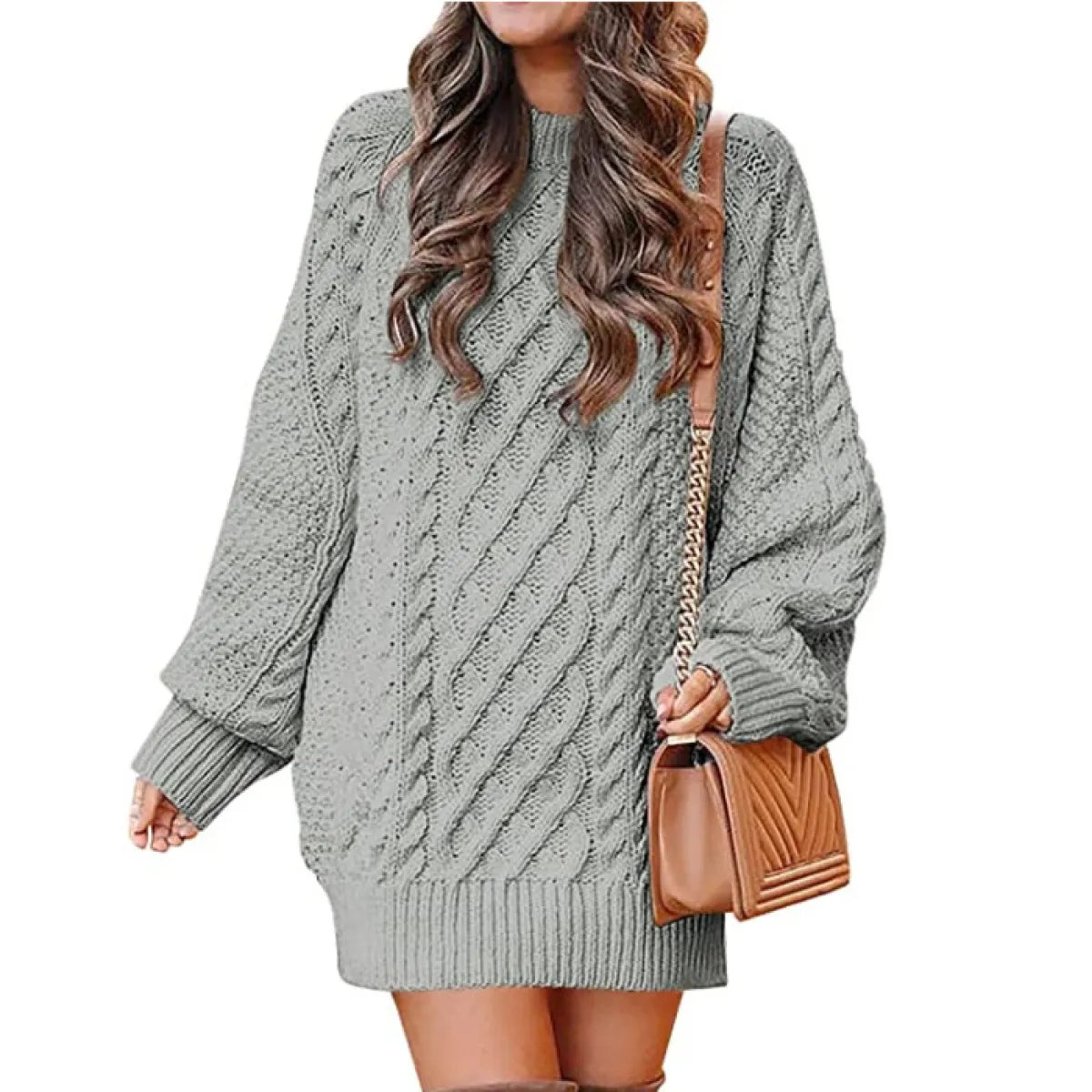 Robe Pull Longue pour Femmes TwistKnit™