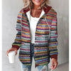 Veste à capuche en tartan pour femmes PlaidCharm™ à boutons