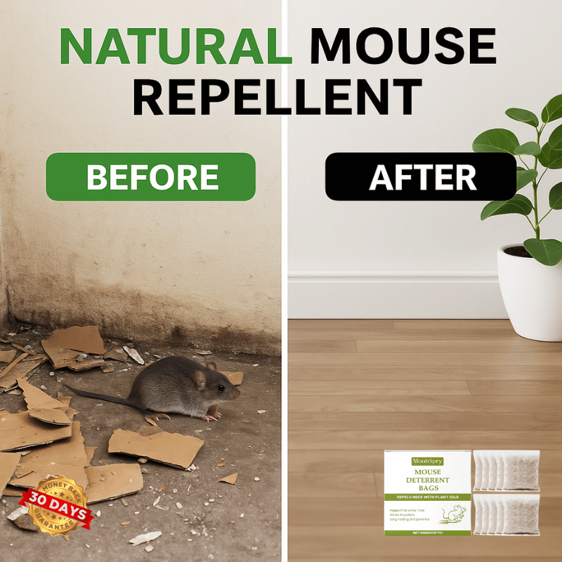 Sachets répulsifs naturels pour souris Reliant Pet™ – Sûr, Puissant et Frais