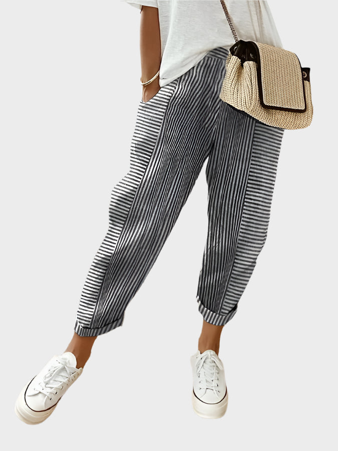 Striped Trousers