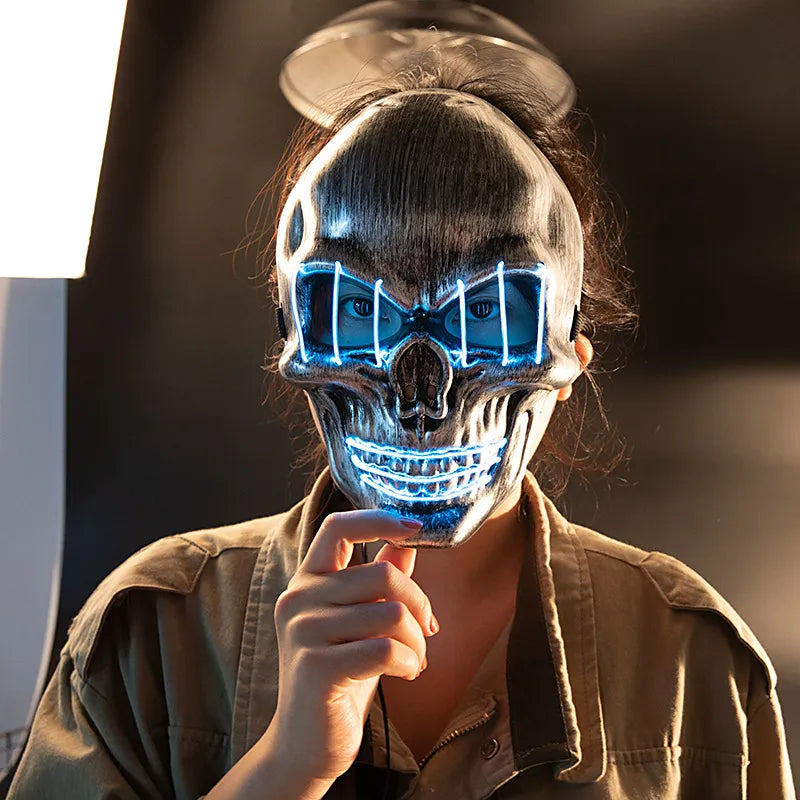 Masques de squelette pour Halloween Cosplay (PLUSIEURS MASQUES DIFFÉRENTS DISPONIBLES)
