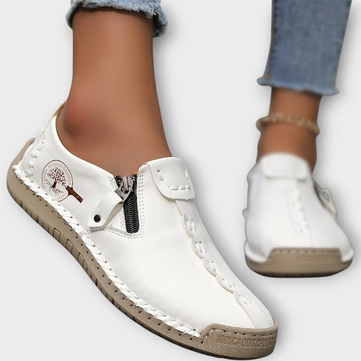 Soft Leather Slip-On Loafers