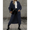 Cardigan Long à Poches pour Femmes CozyLoom™