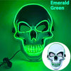 Masque de fête d'Halloween lumineux SkullGlow™ à LED
