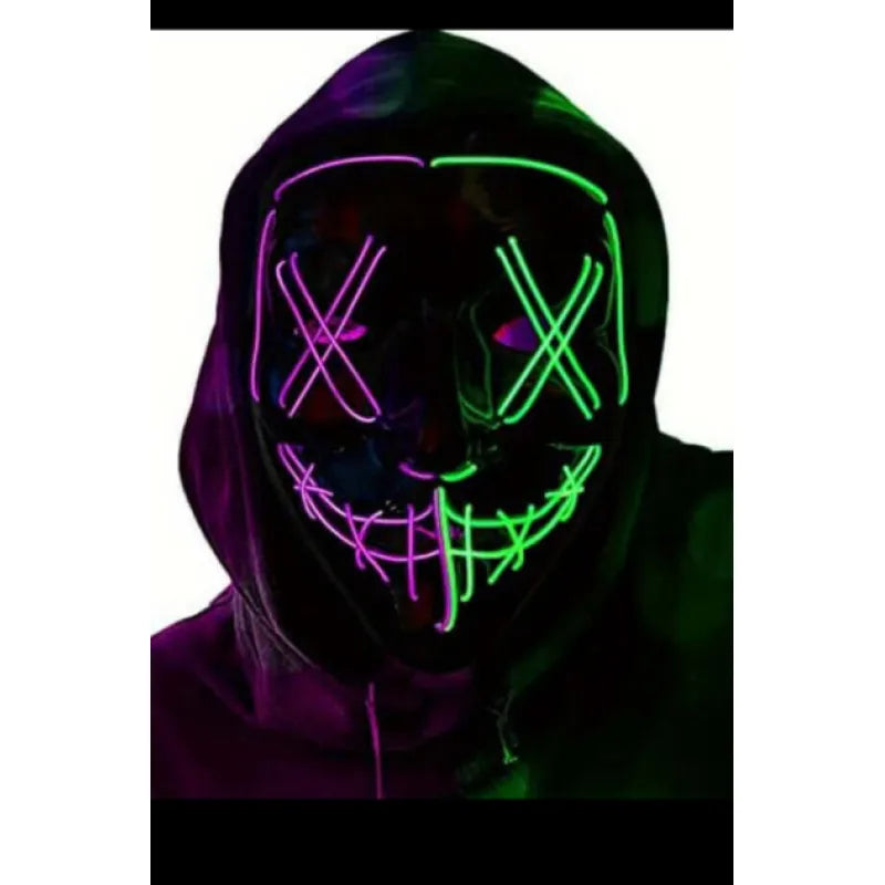 GlowGrimace | Illuminez n'importe quelle fête avec un masque LED époustouflant