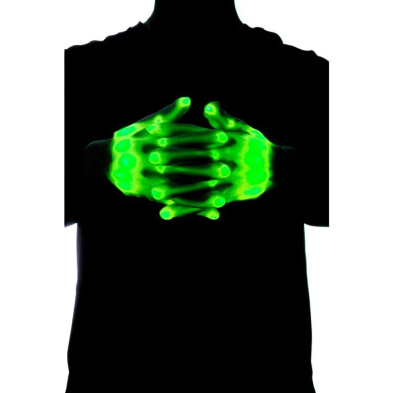 Gants de main squelette éclairés LED SkeletonShine™