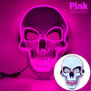 Masque de fête d'Halloween lumineux SkullGlow™ à LED