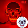 Masque de fête d'Halloween lumineux SkullGlow™ à LED