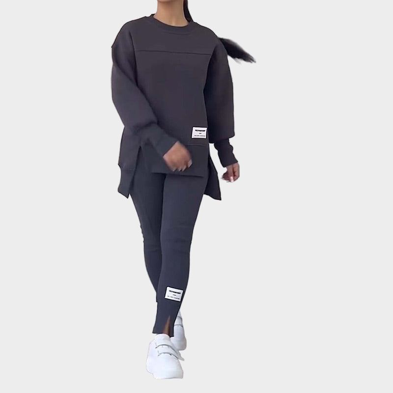 Women's Hoodie Set with Leggings and Modern Comfort