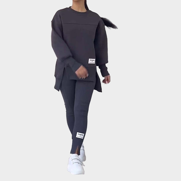 Women's Hoodie Set with Leggings and Modern Comfort