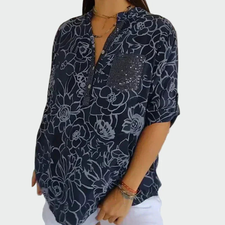 Floral Patterned Blouse