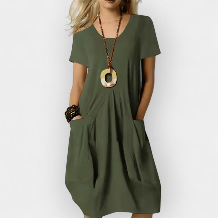 Flattering Cotton Dress